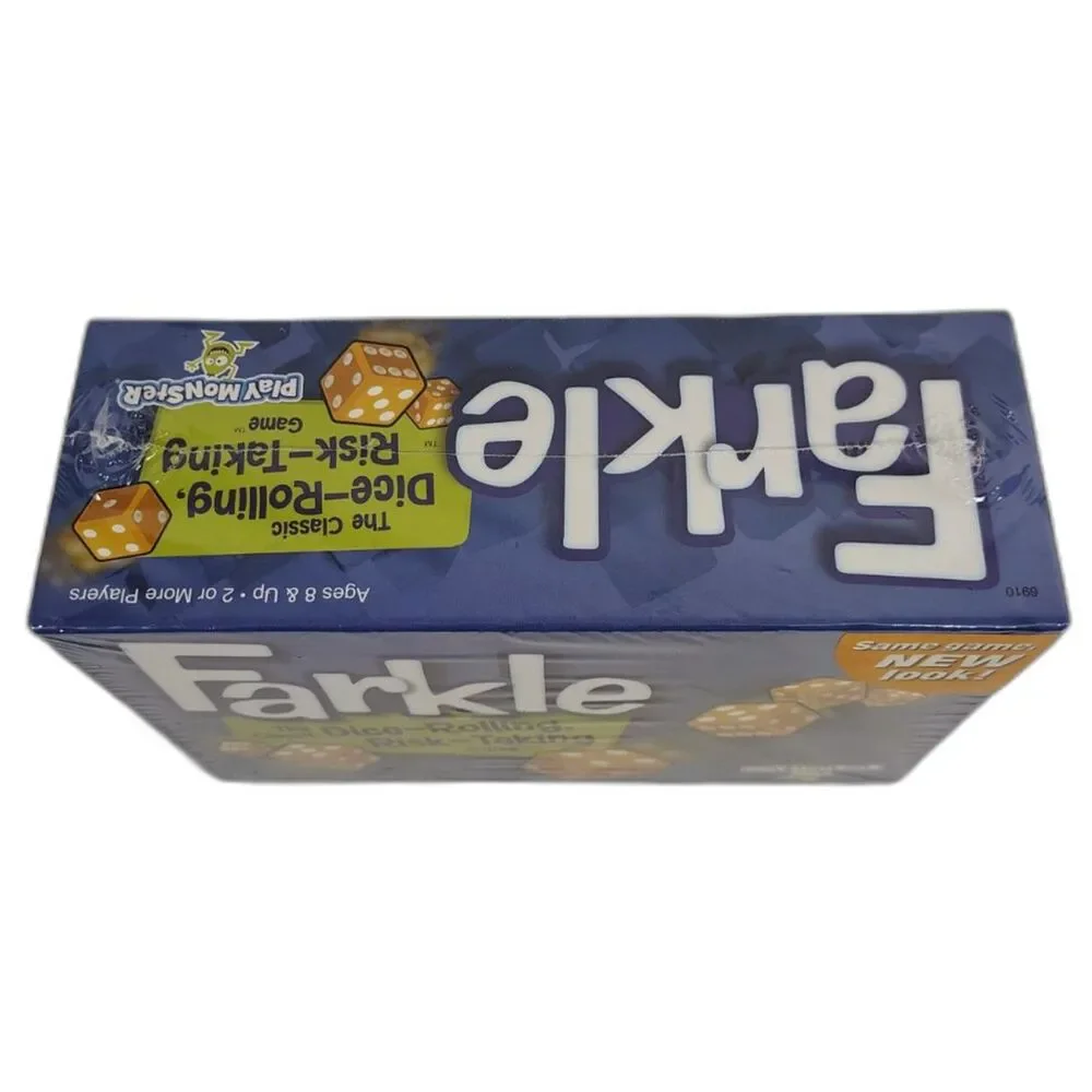 FARKLE Dice Game New Sealed PlayMonster Classic Risk Taking Family Game